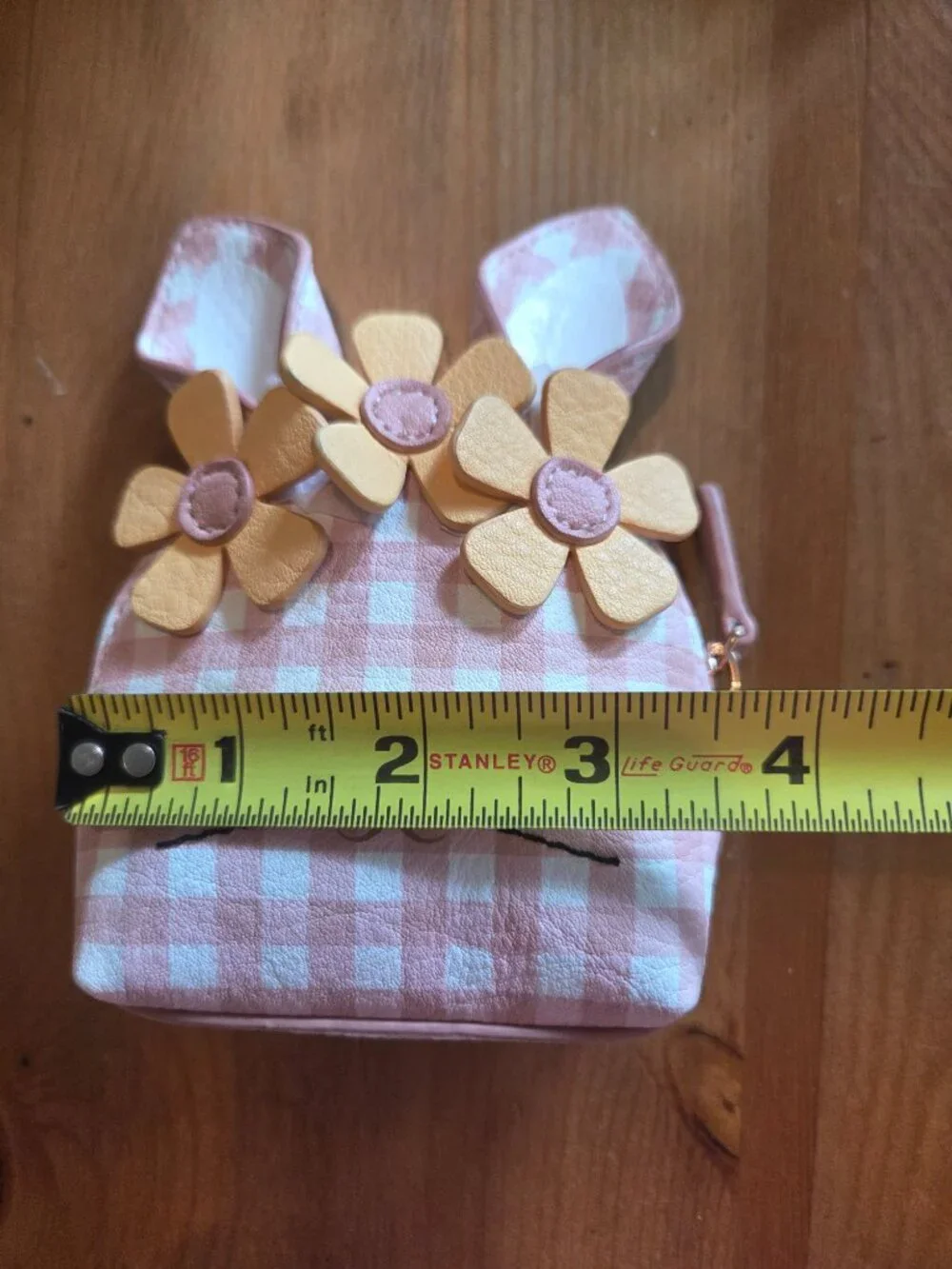 LC Lauren Conrad Whimsical Bunny Coin Purse with Keychain NWOT